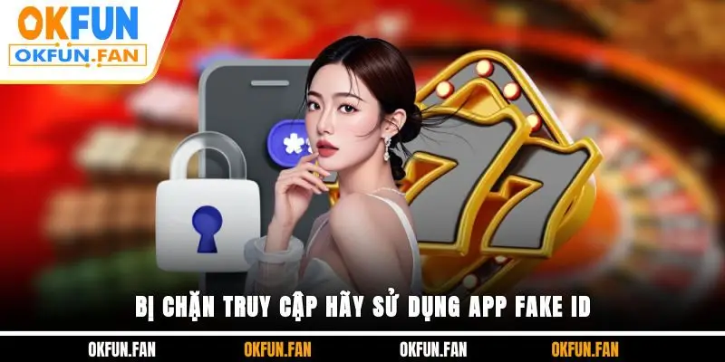 Bị chặn truy cập hãy sử dụng app fake ID