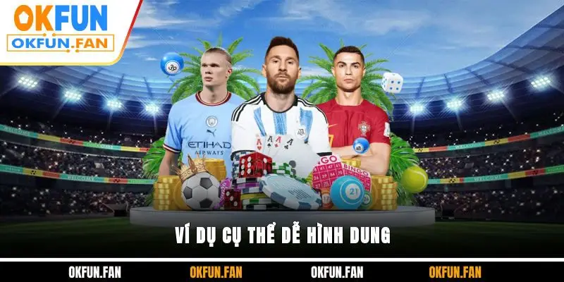 Ví dụ cụ thể dễ hình dung